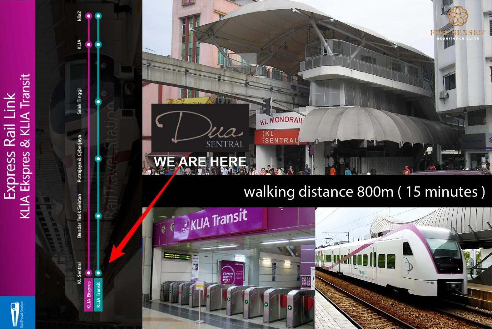 Апартаменты Dua Sentral Kuala Lumpur, Roam Экстерьер фото